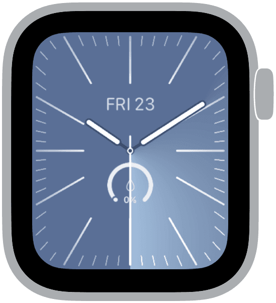 An Apple Watch face from the steady state collection