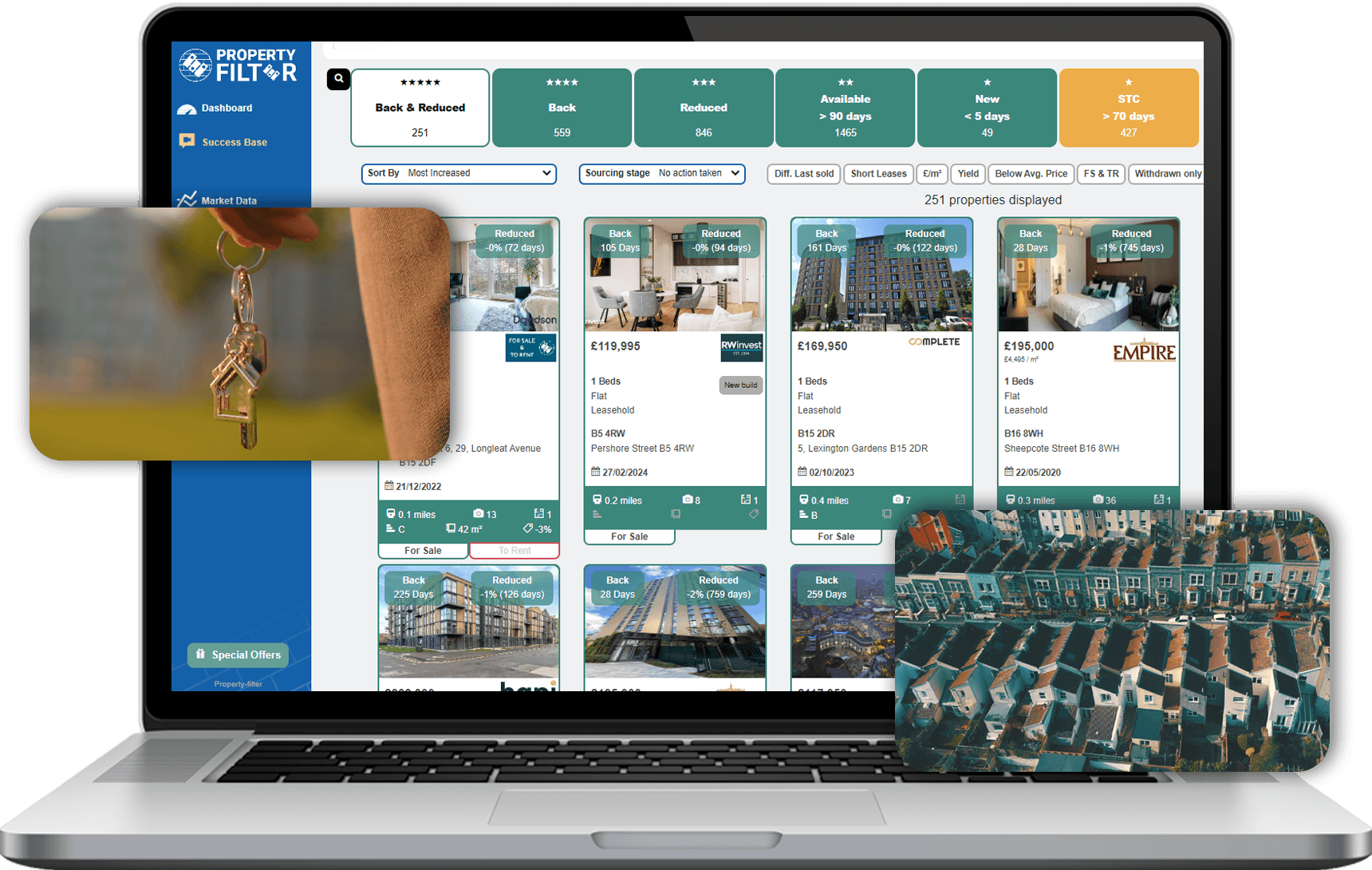 Arrange highly targeted campaigns to Motivated sellers