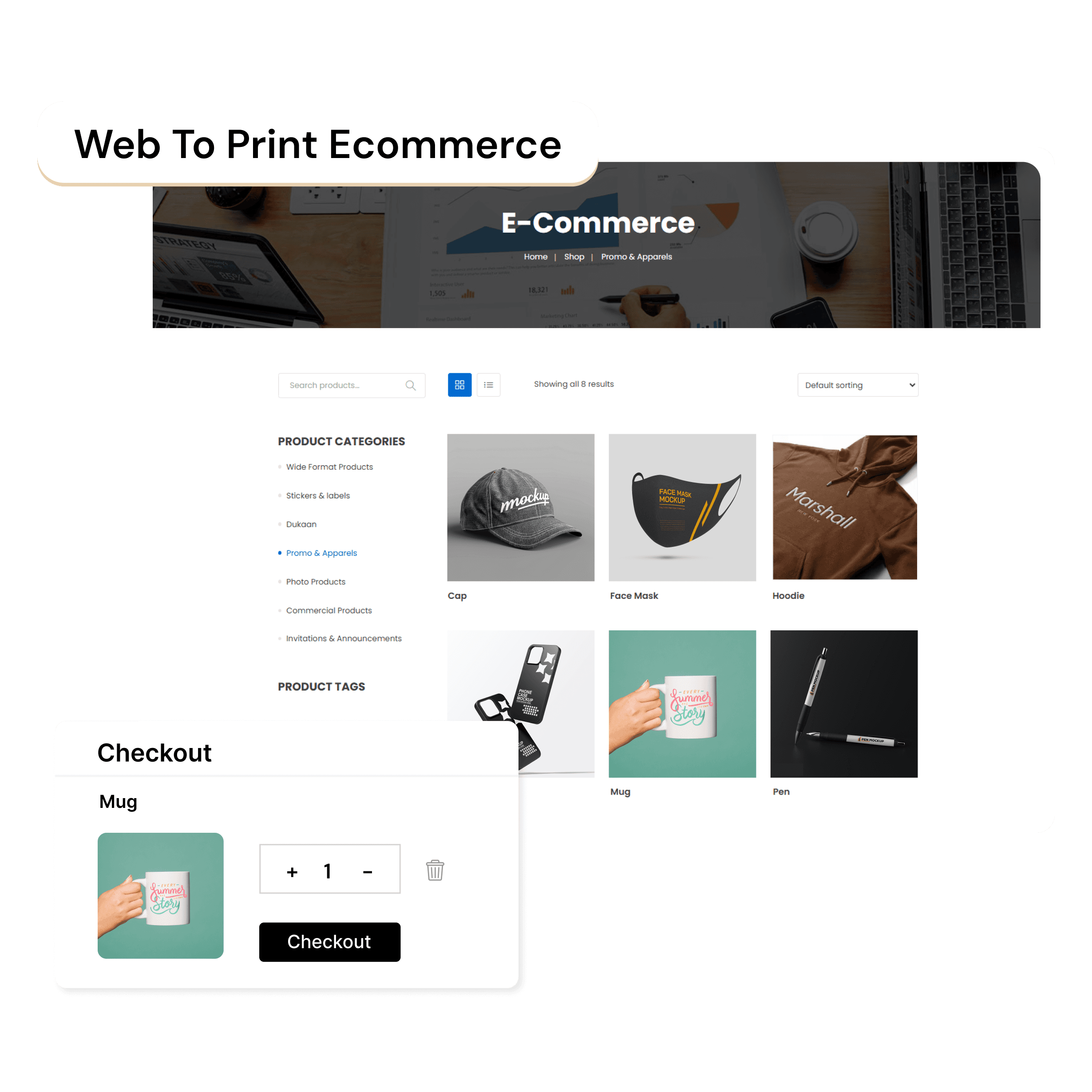 Web To Print Ecommerce