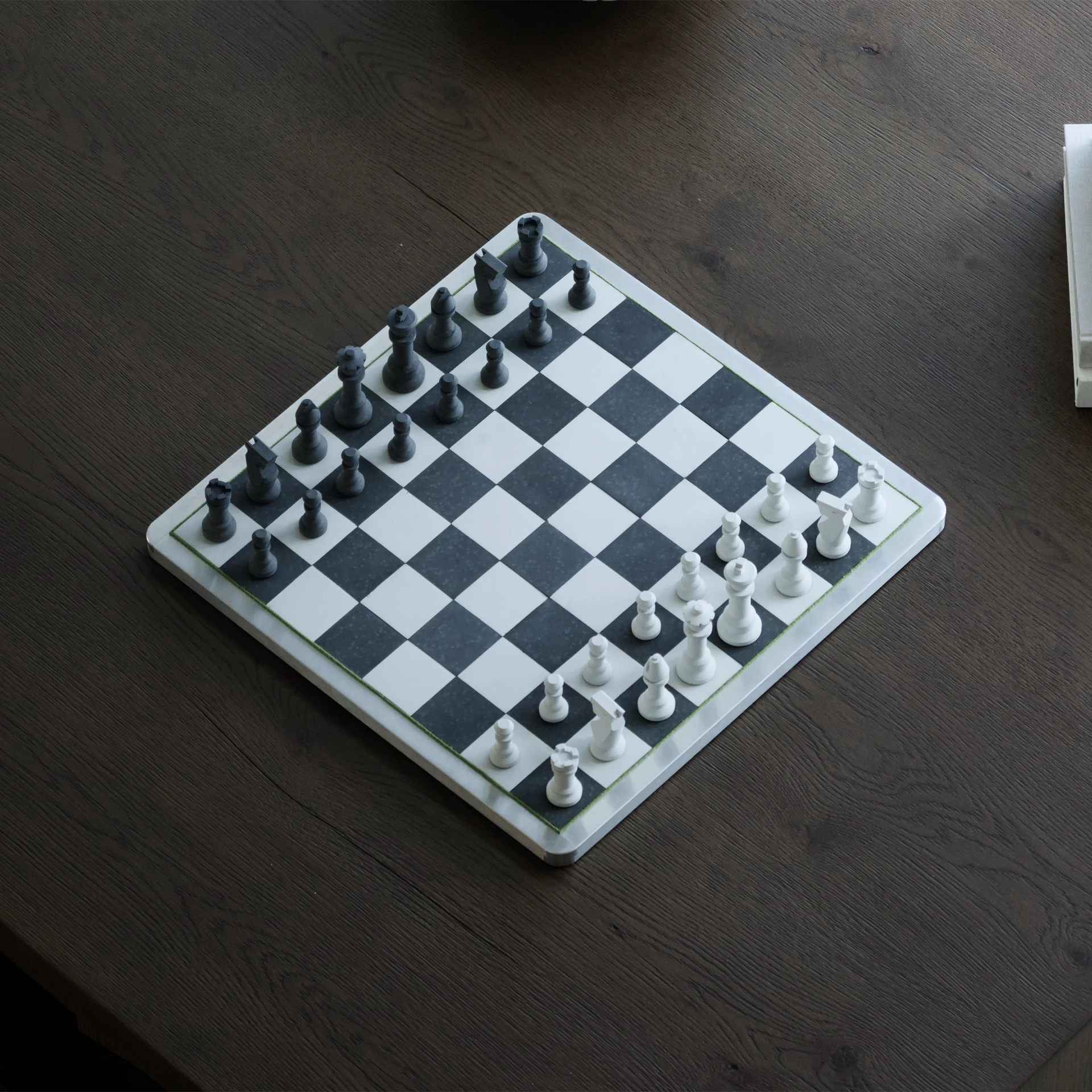 Thumbnail: the board at an angle in low light