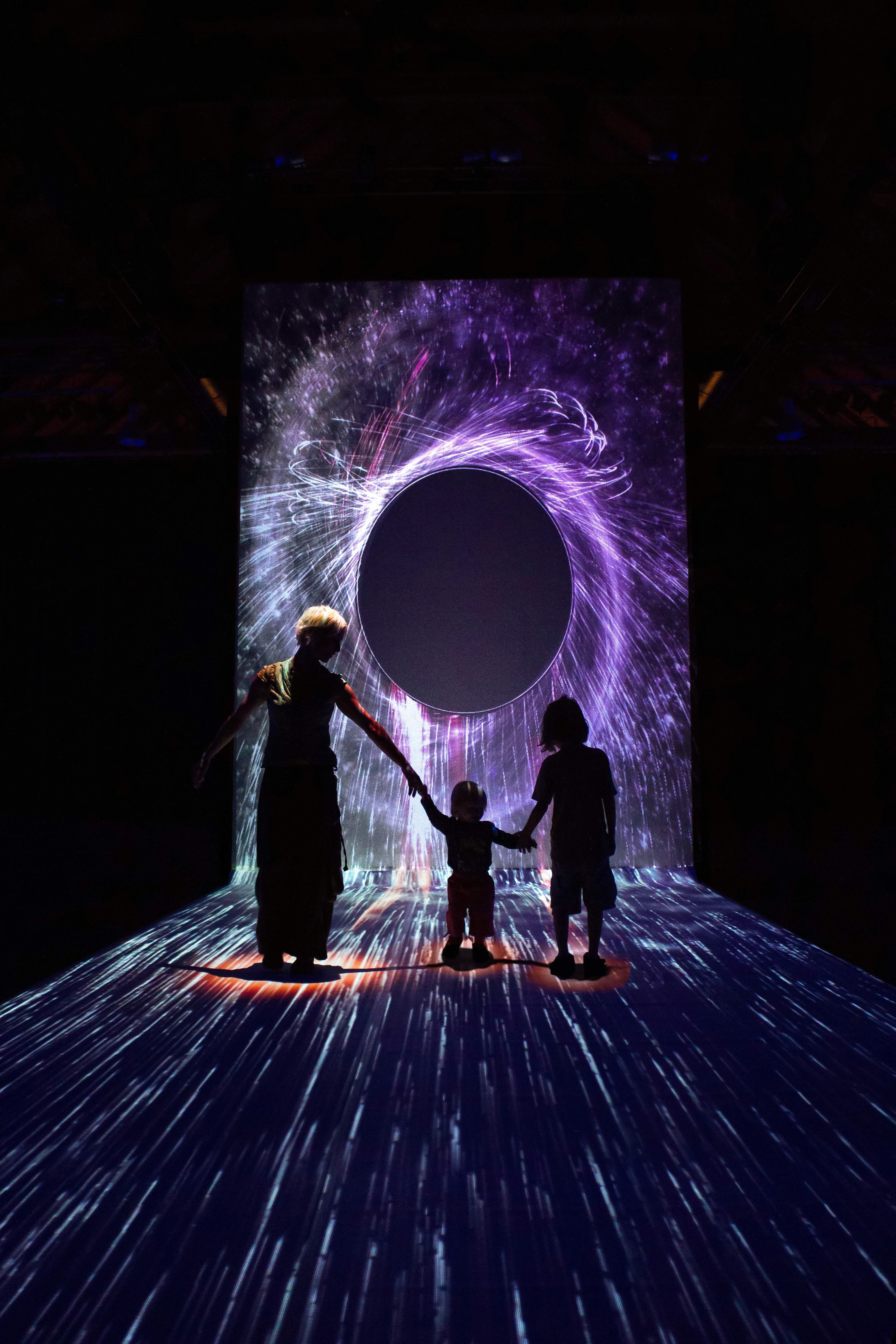 Vortex Lucis - interactive mapping installation