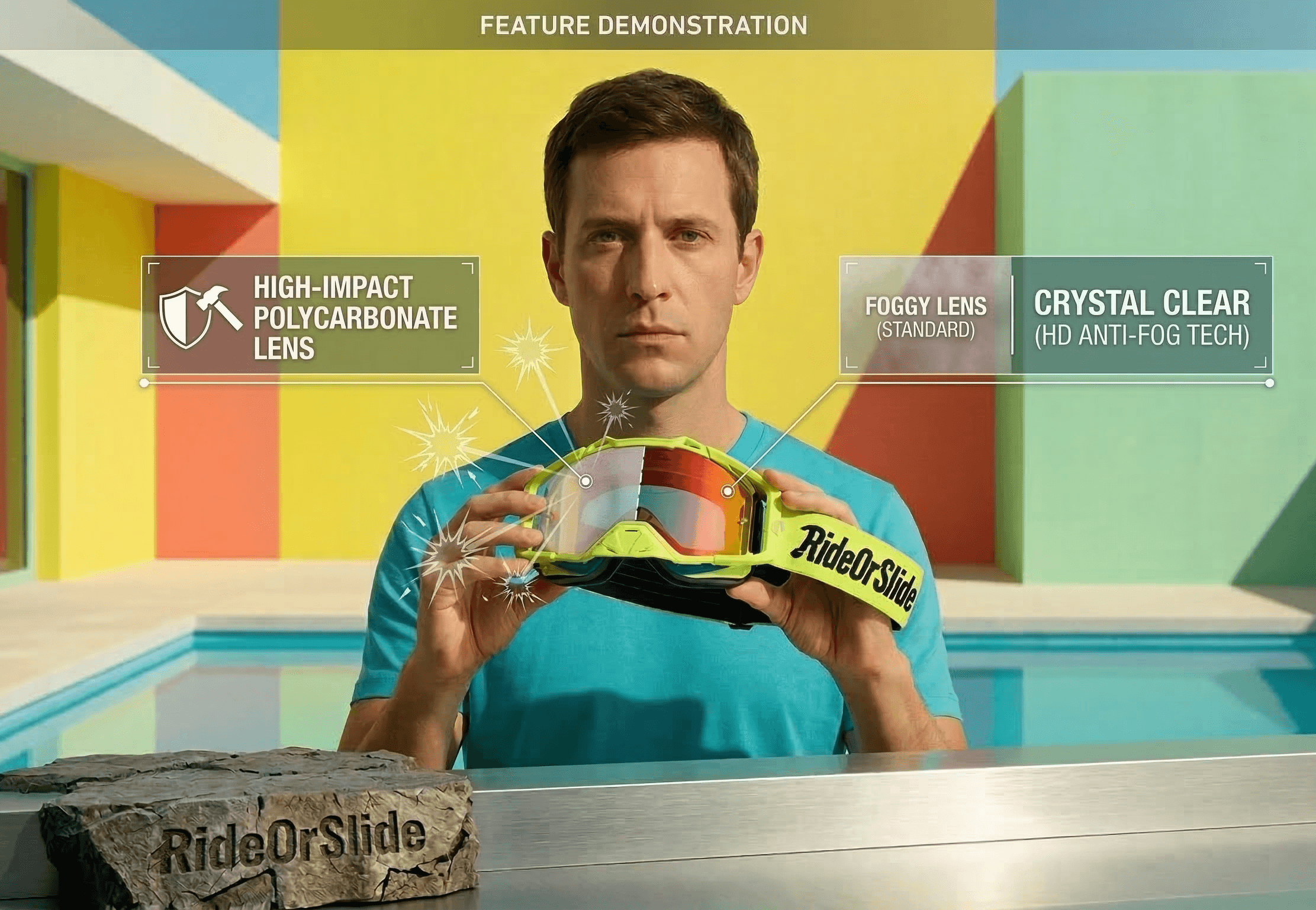 woman holding a phone and man looking at the phone. both are smiling