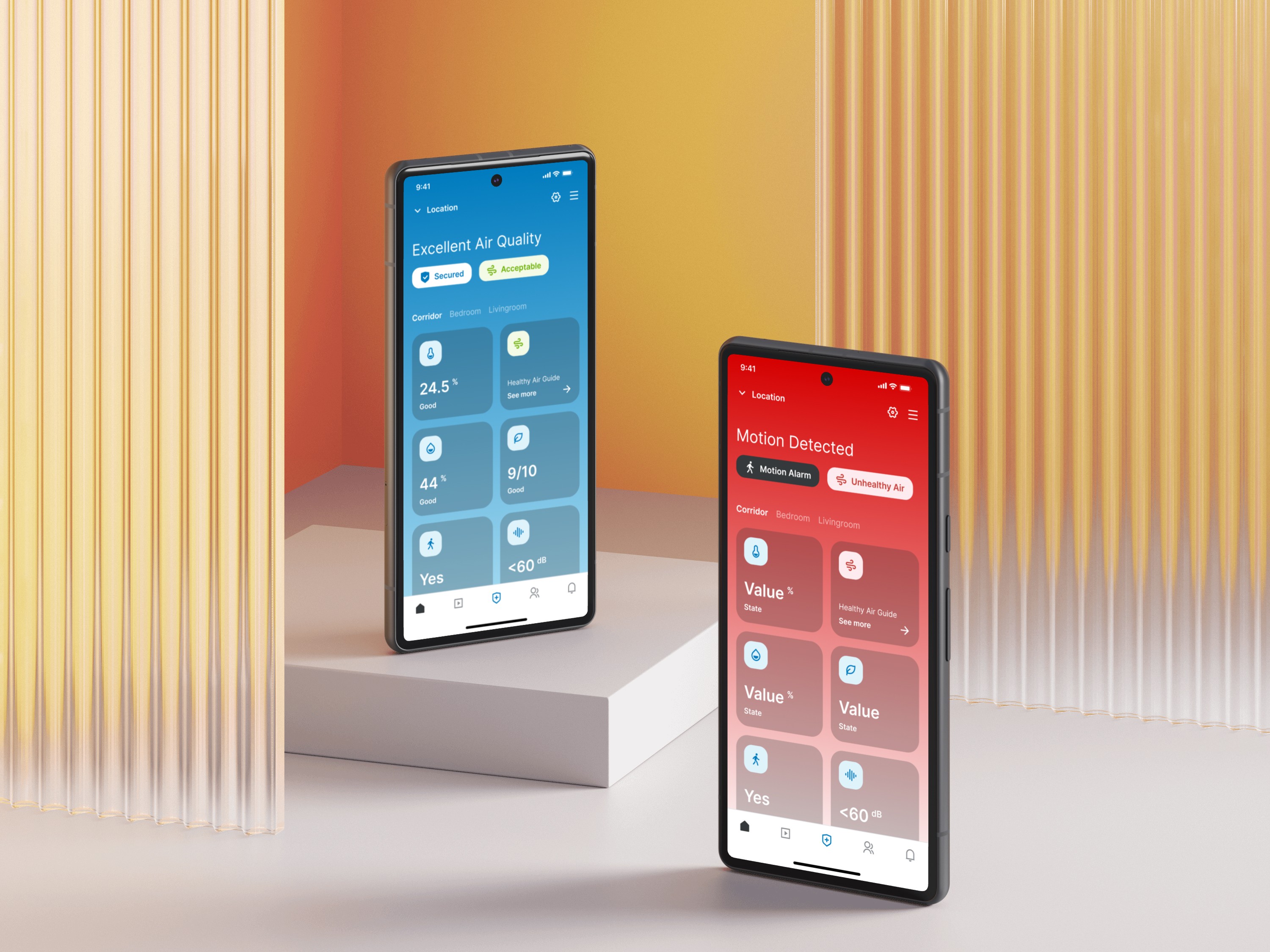 A mockup for Livy App