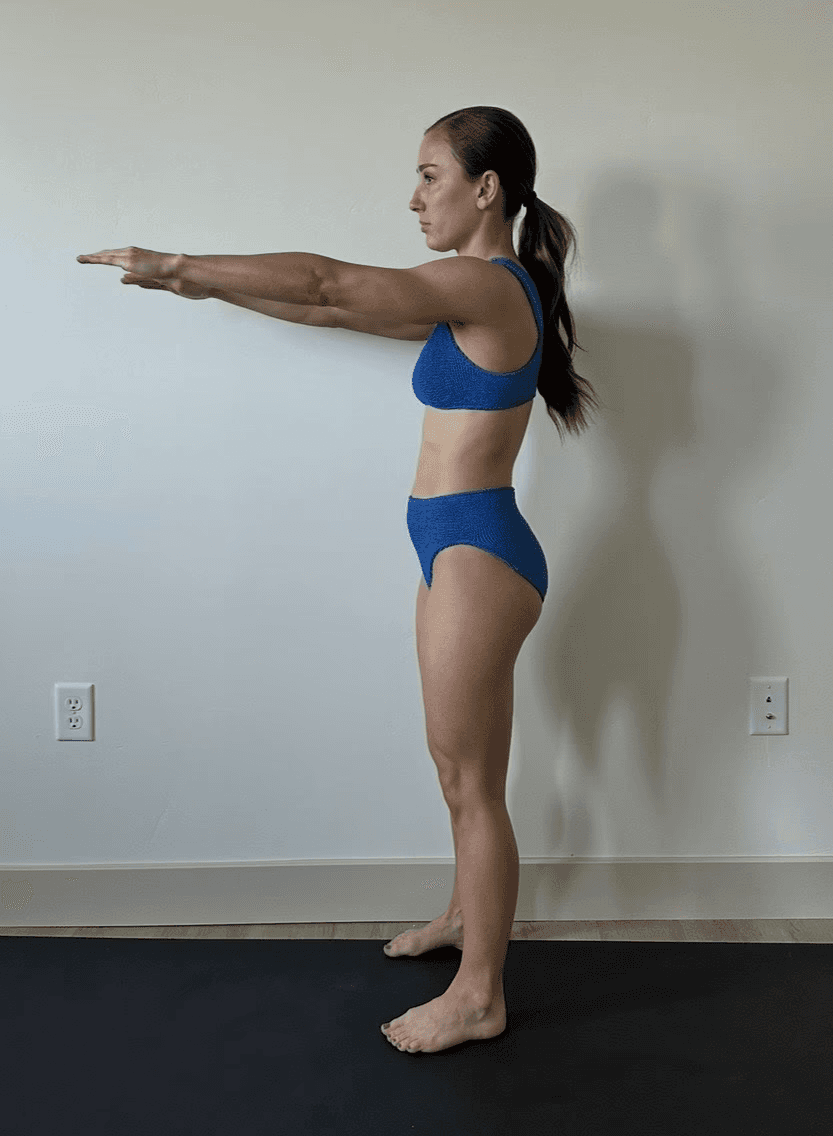 A person checking workout progress on a mobile device in a gym, showing activity tracking and fitness habit insights.