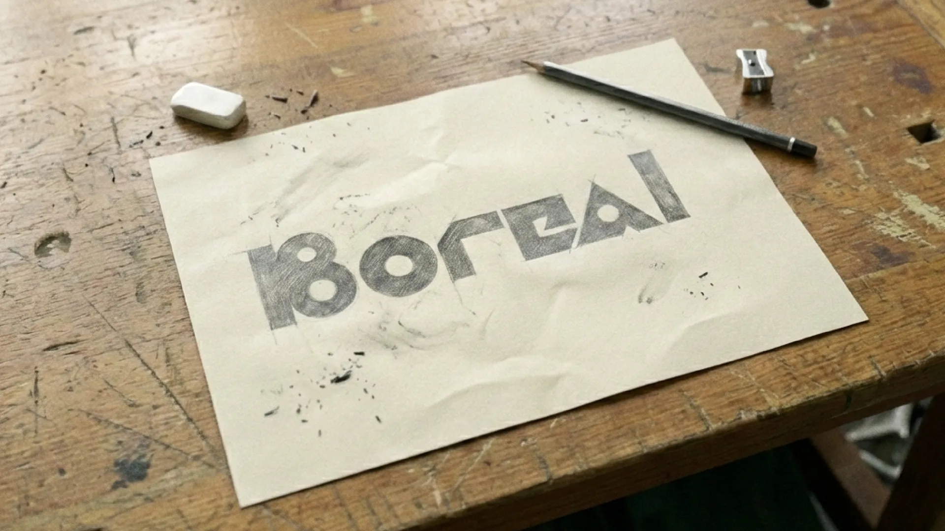 Boreal Logo on sheet