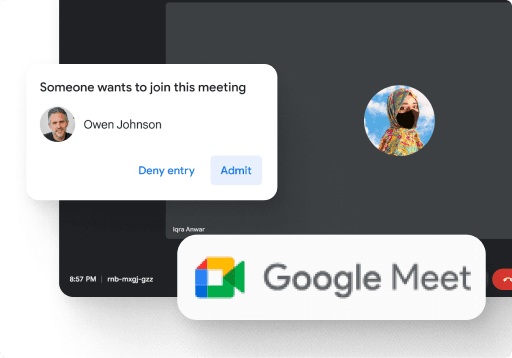 Onboarding and discovery using google meet