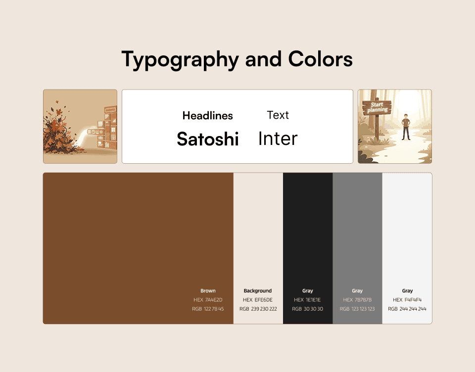 Treela Color And Typography