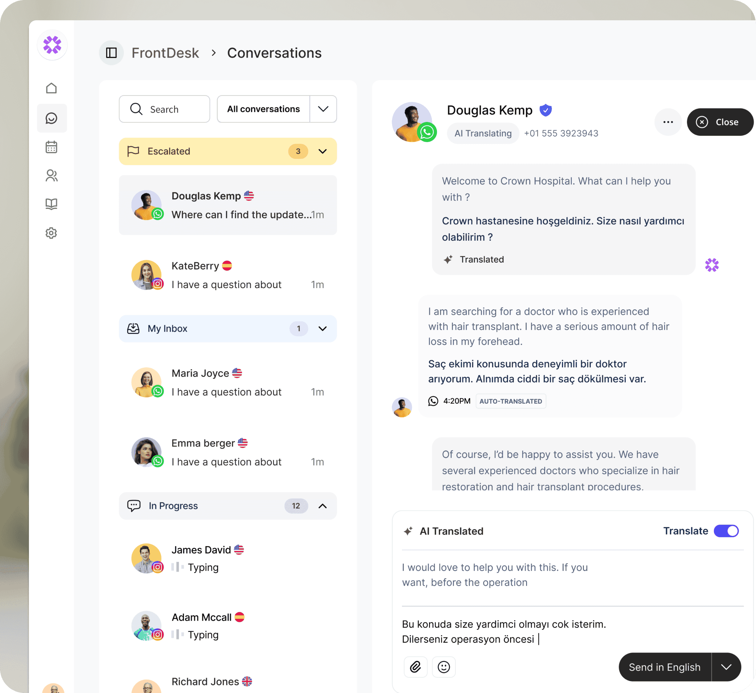 Make data driven decisions with real time insights.