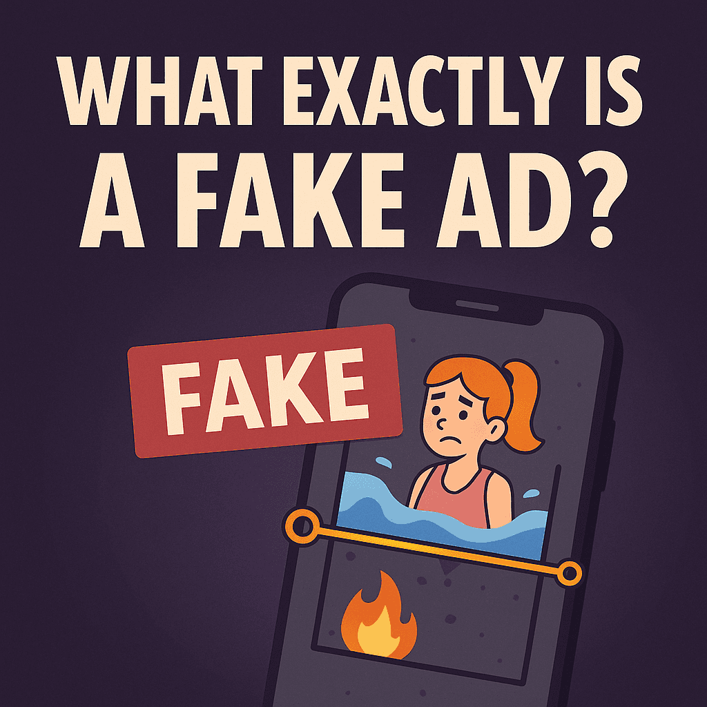 what exactly is a fake ad