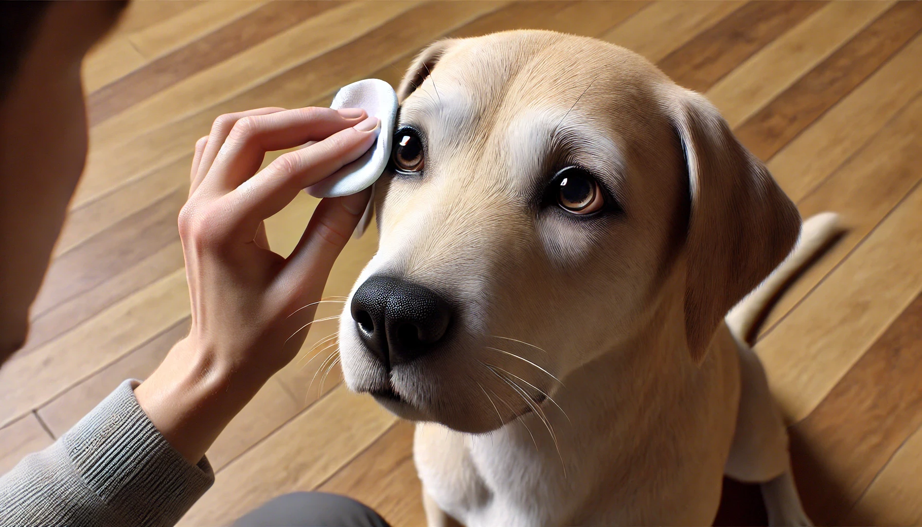 Discharge From a Dog's Eyes