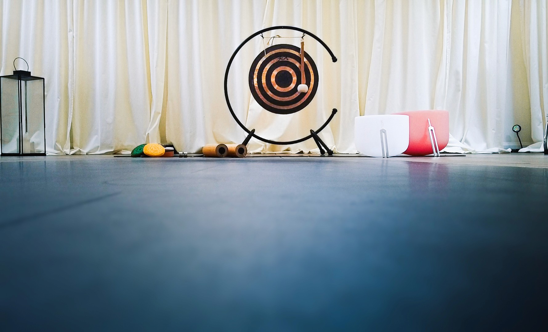 Close view of a calming practice and connected community care