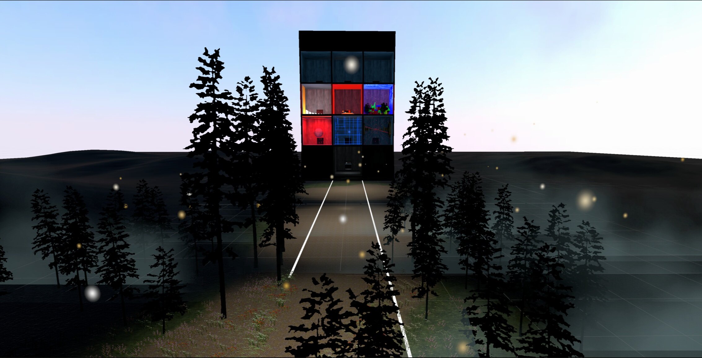 Pastel ice cream packaging design with retro typography on pink background