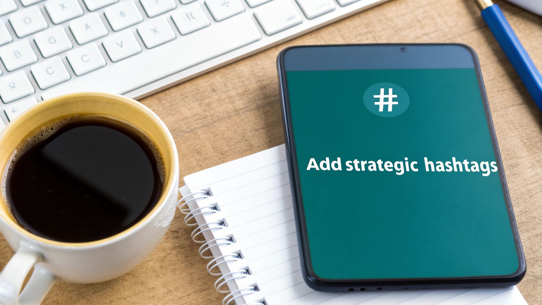 A calendar with scheduled posts, illustrating a content plan for LinkedIn.