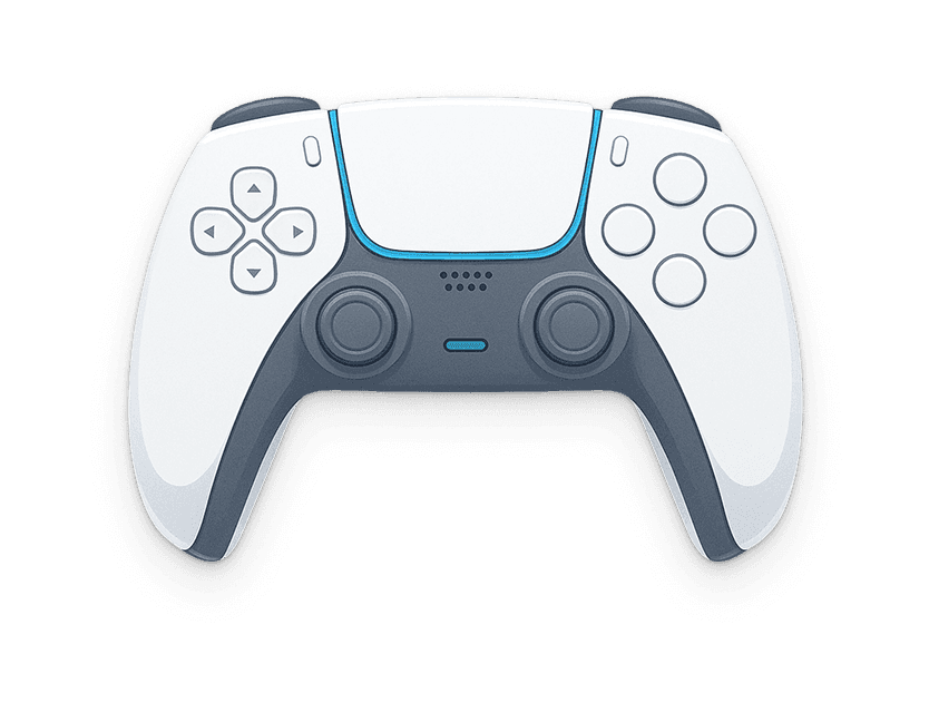 PS5 Control White