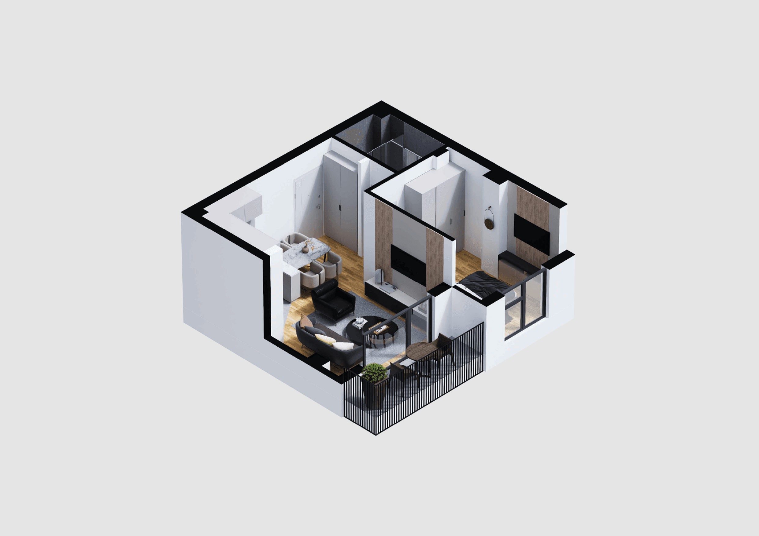 balcony apartments filled with plants
