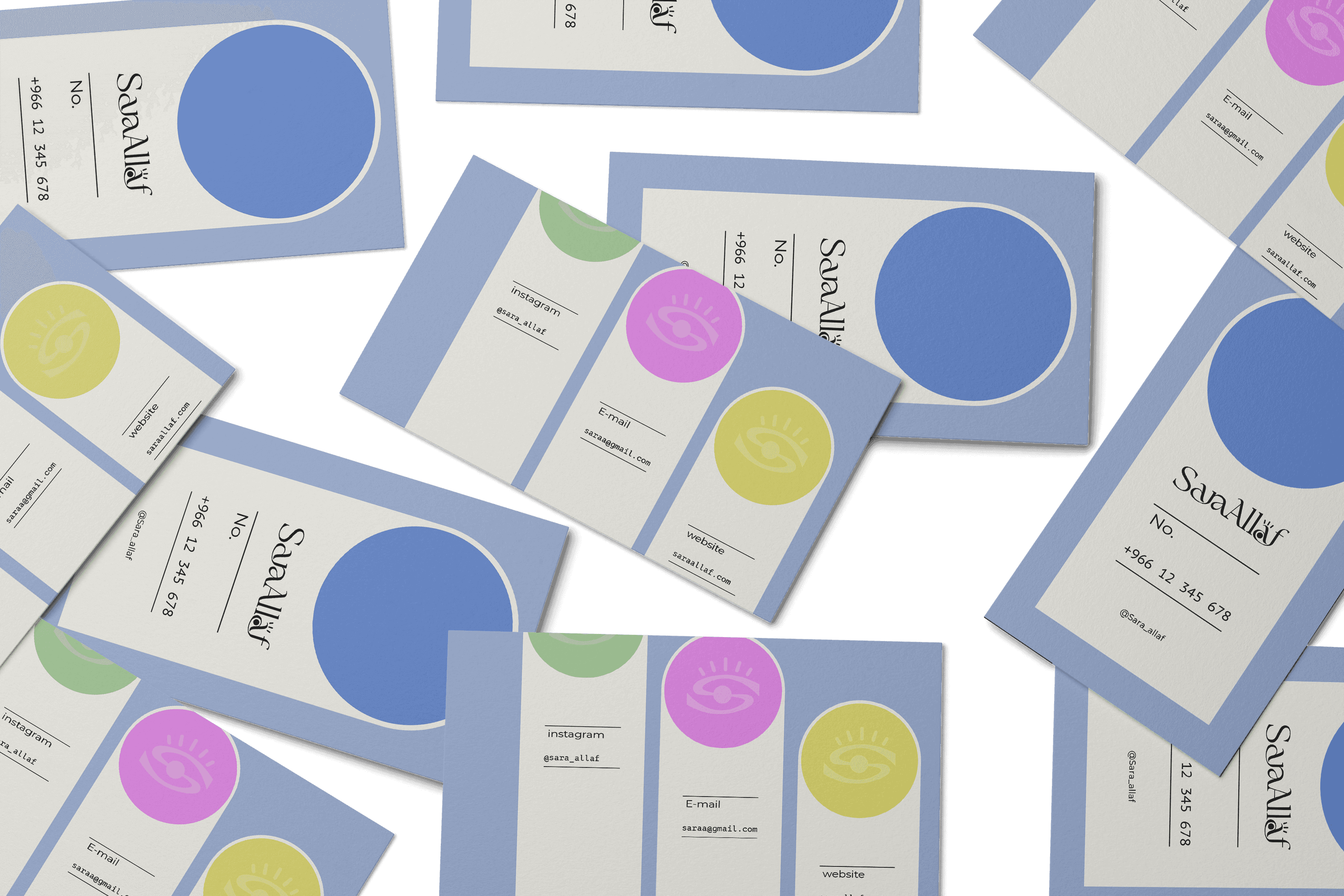 Business cards with a unique look