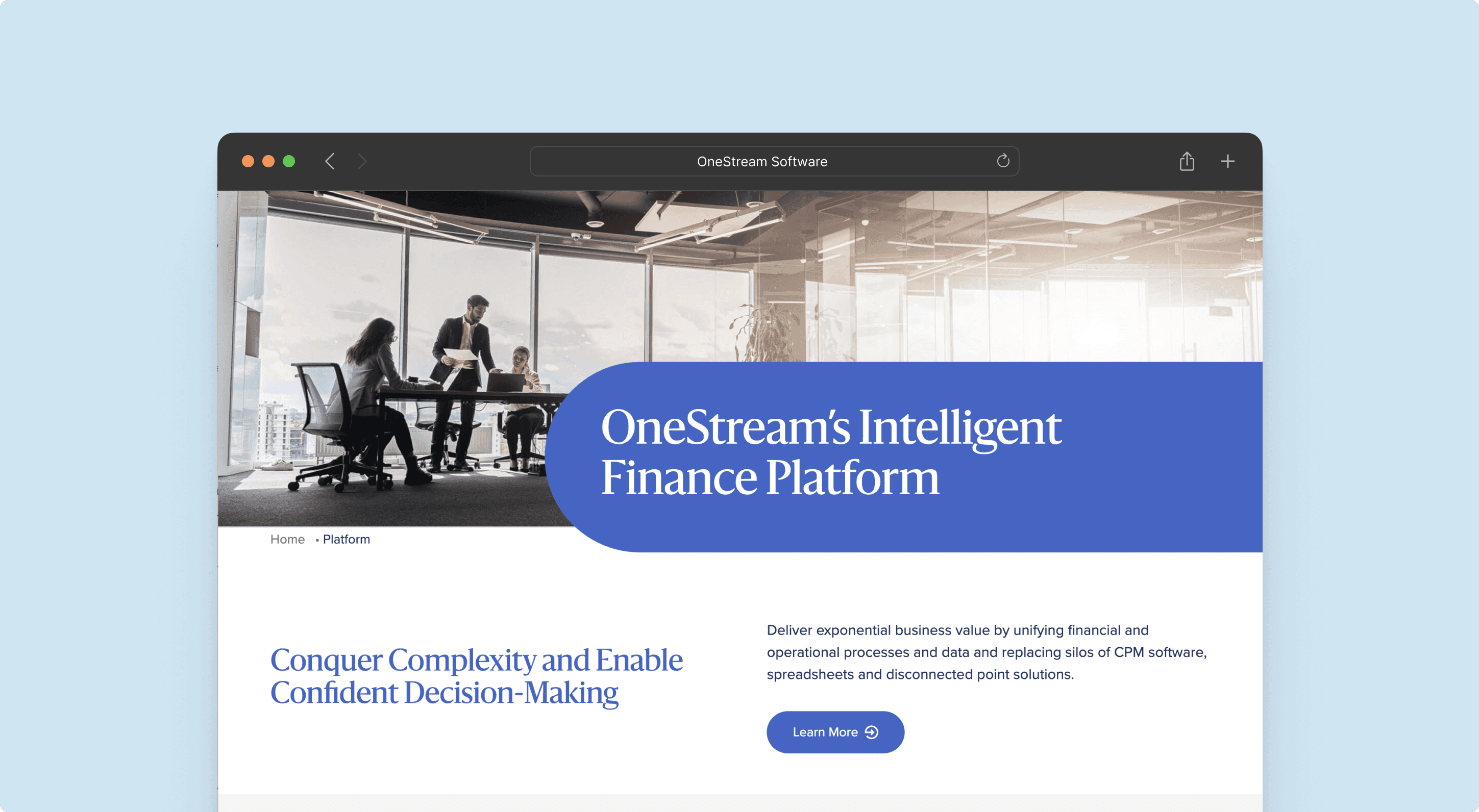 Onestream aba training