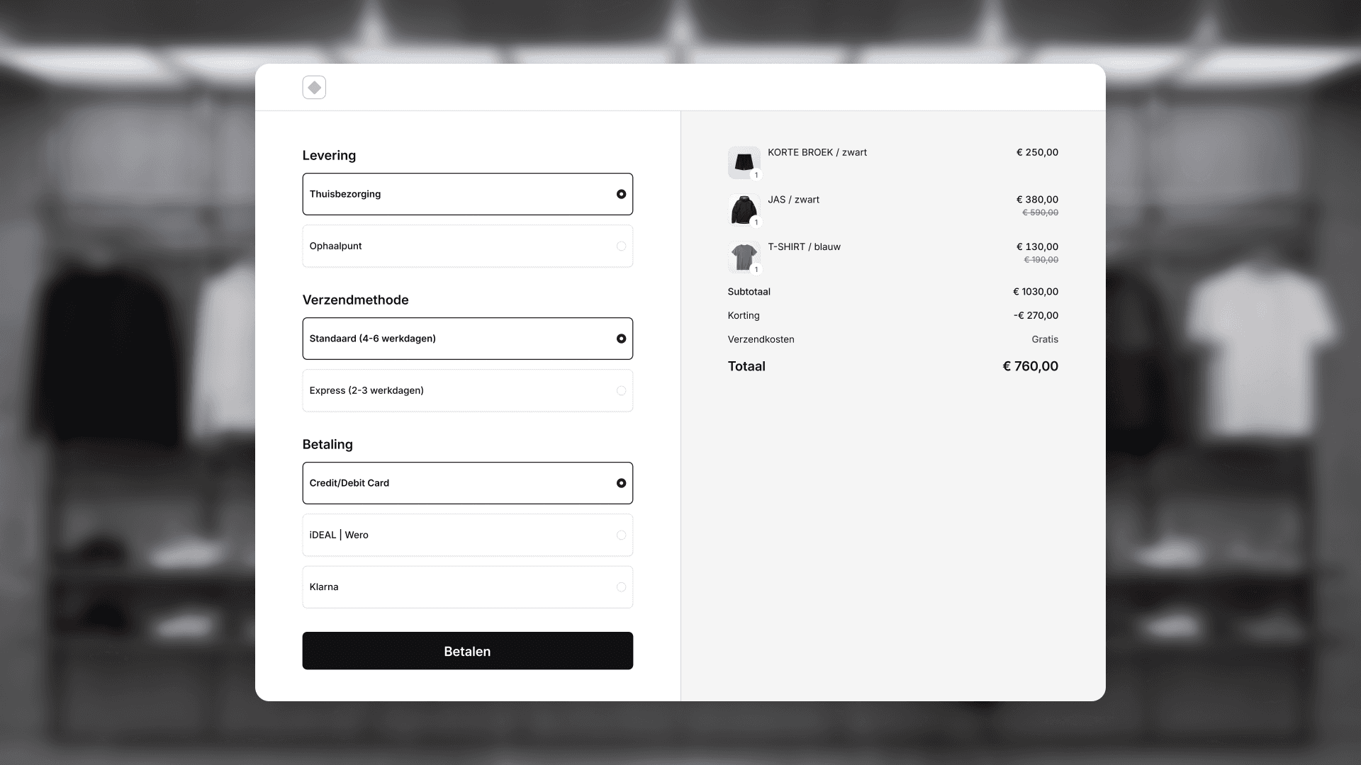 Blog banner showing checkout interface