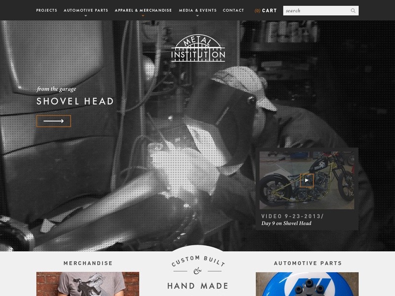 Metal Institution Home.