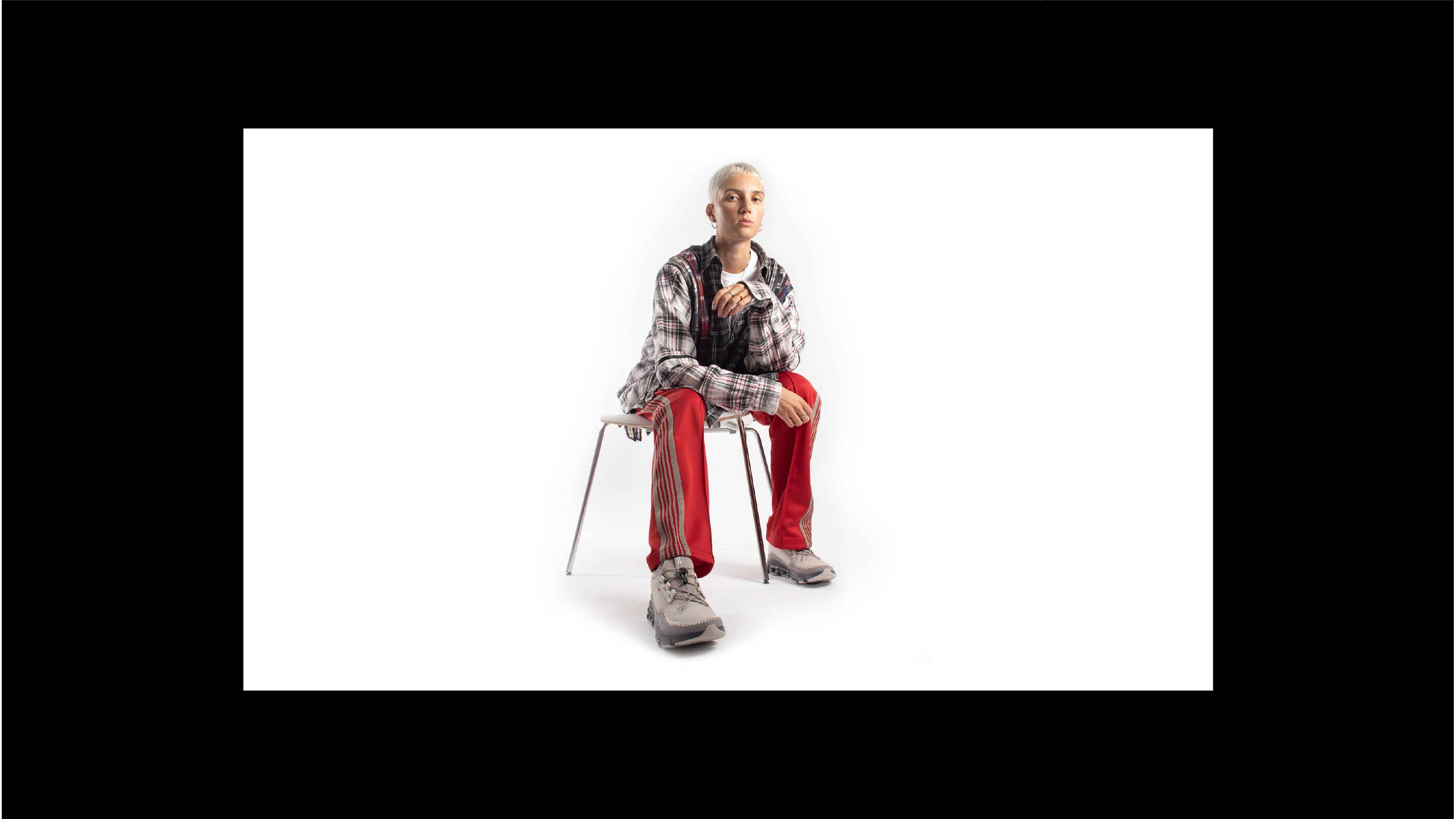 Brand Presentation - Photography page for clothing store brand deck