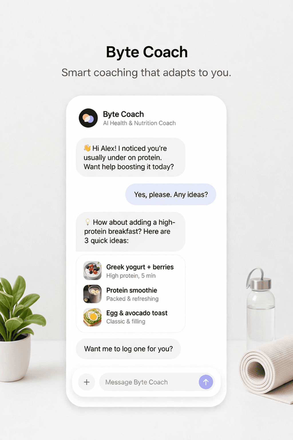 Your AI-powered Personal coach