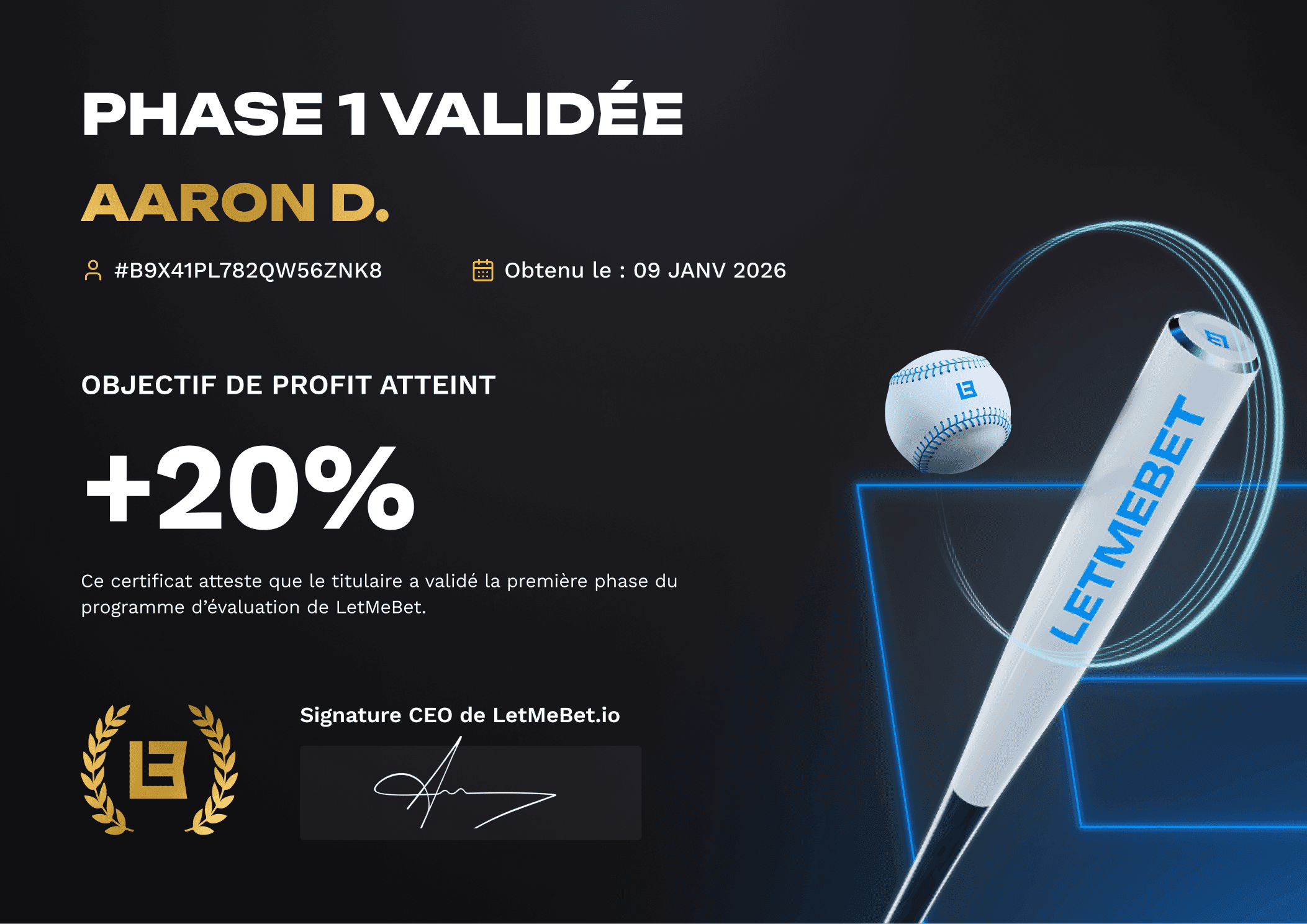 Phase 1 Aaron LetMeBet