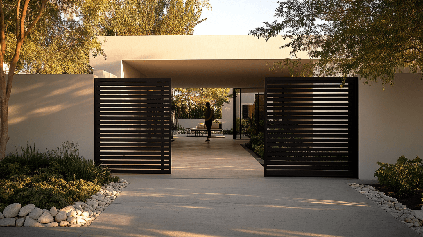 Our driveway and entry gates combine robust security with timeless elegance to enhance your home’s presence.