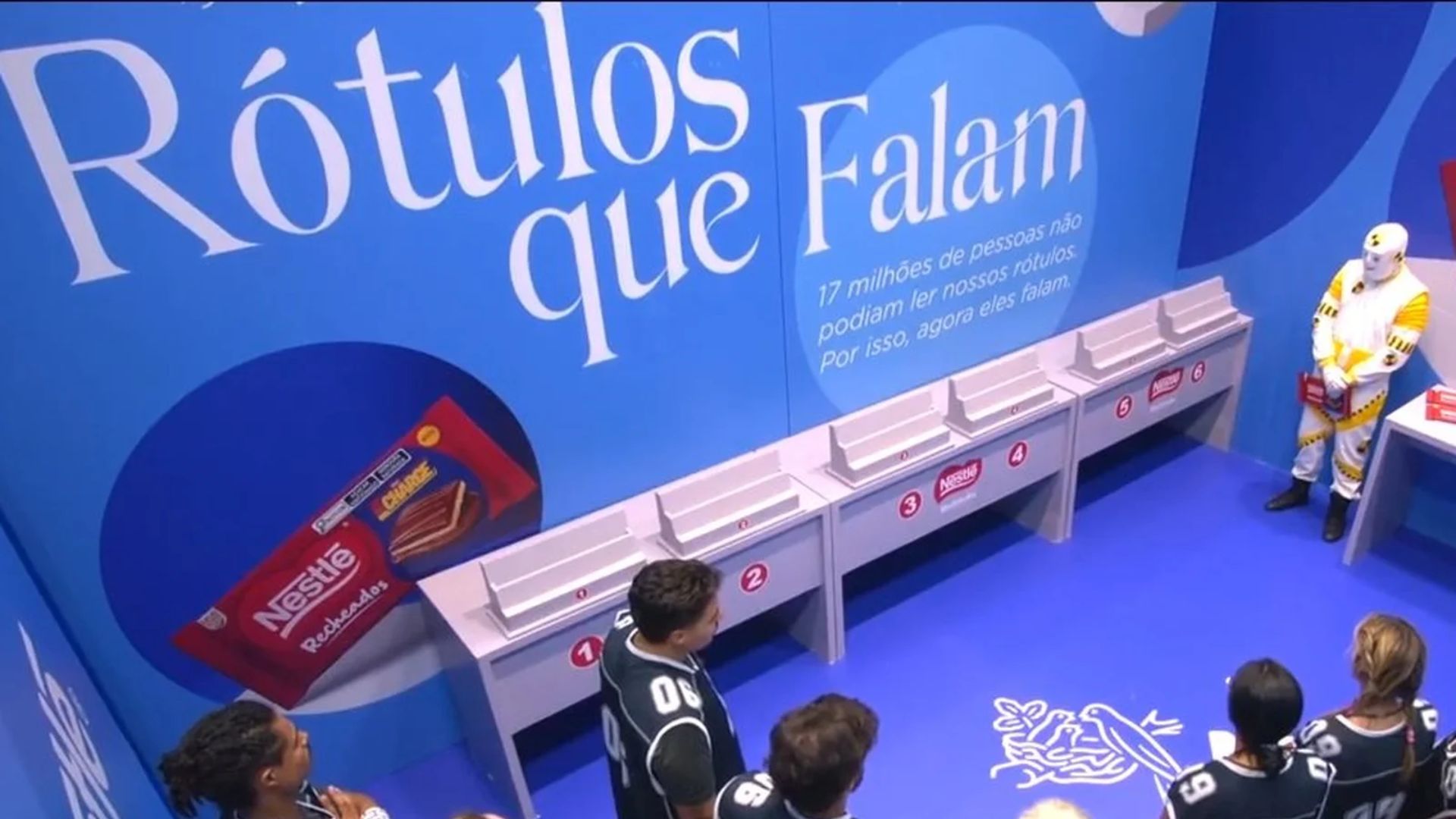 Nestlé leva projeto de acessibilidade “Rótulos Que Falam” ao BBB 26