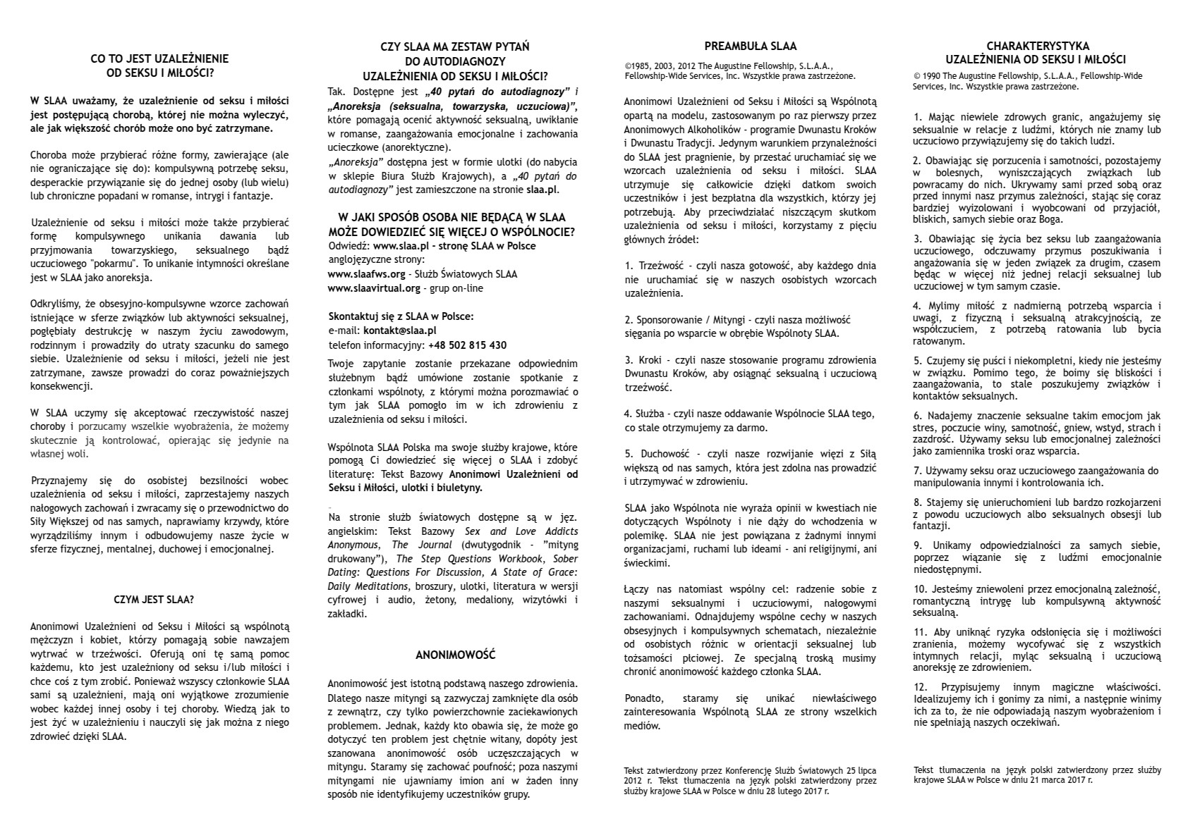 ulotka dla profesjonalistow_SLAA 22-2