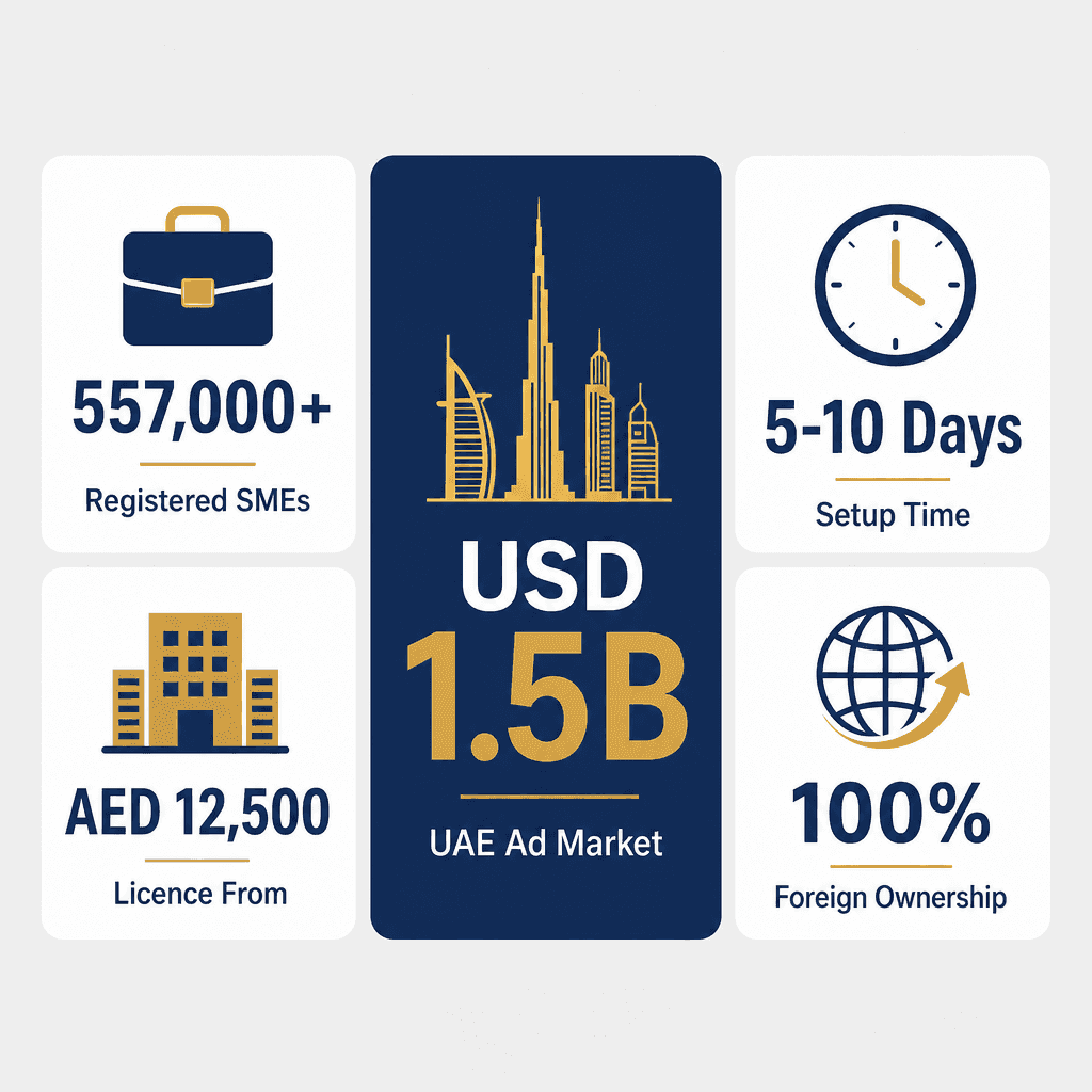 Infographic: Start a Branding Services Business in Dubai