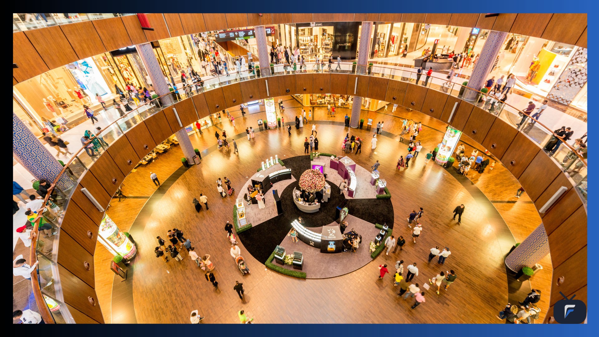 Dubai Mall digital signage installations