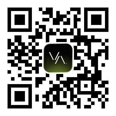 QR code, scan with your iPhone to download Veyda