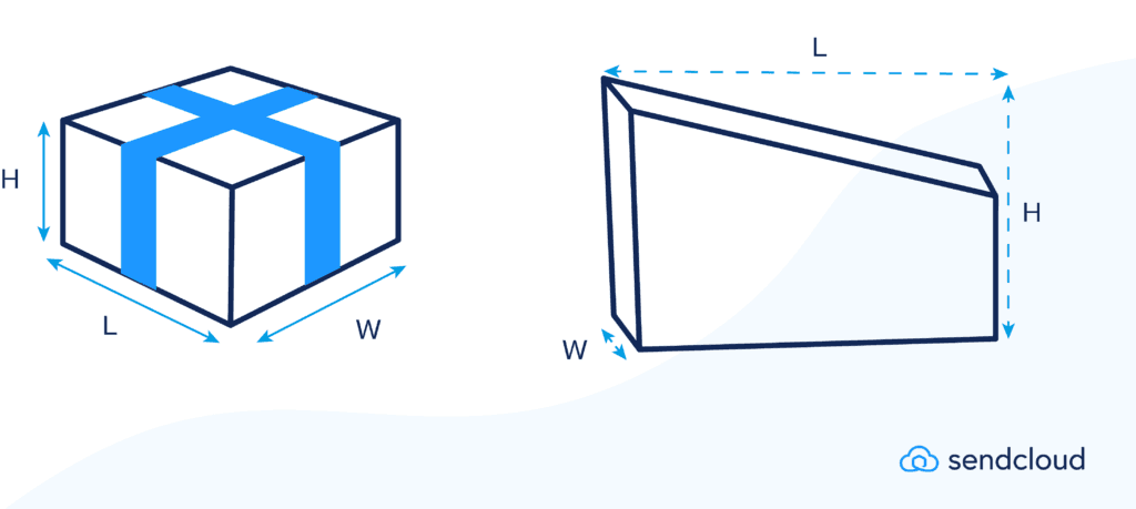 parcel volumetric weight