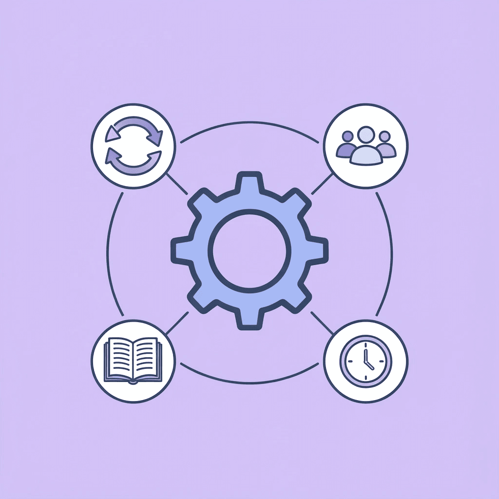  Central orchestration platform connected to multiple AI agents in a network