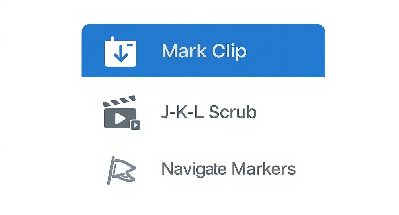 Infographic about adobe premiere pro hotkeys