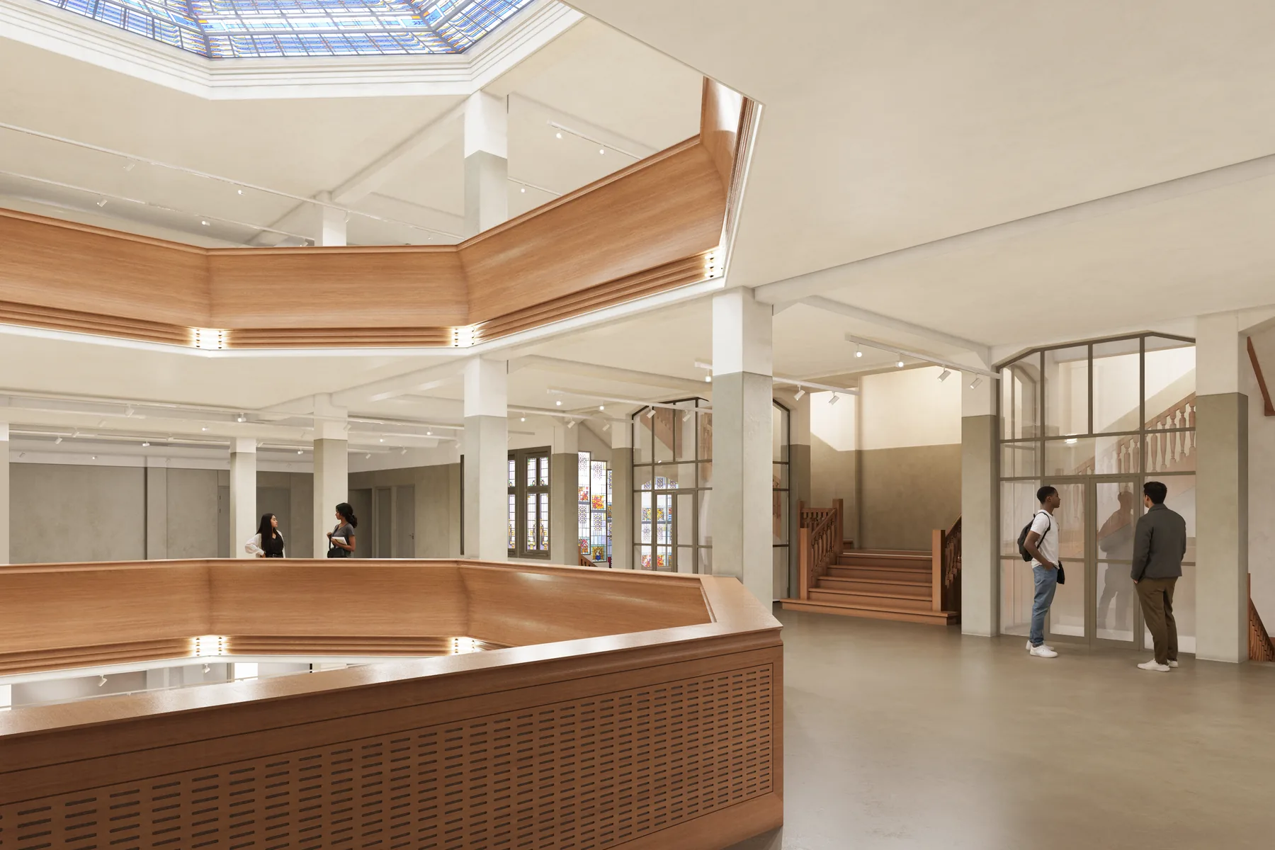 Ground floor commercial space with original vaulted ceiling — Magazijn de Zon Utrecht