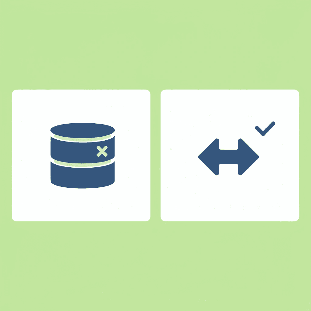 Before: cluttered tabs and spreadsheets; After: single, organized pipeline