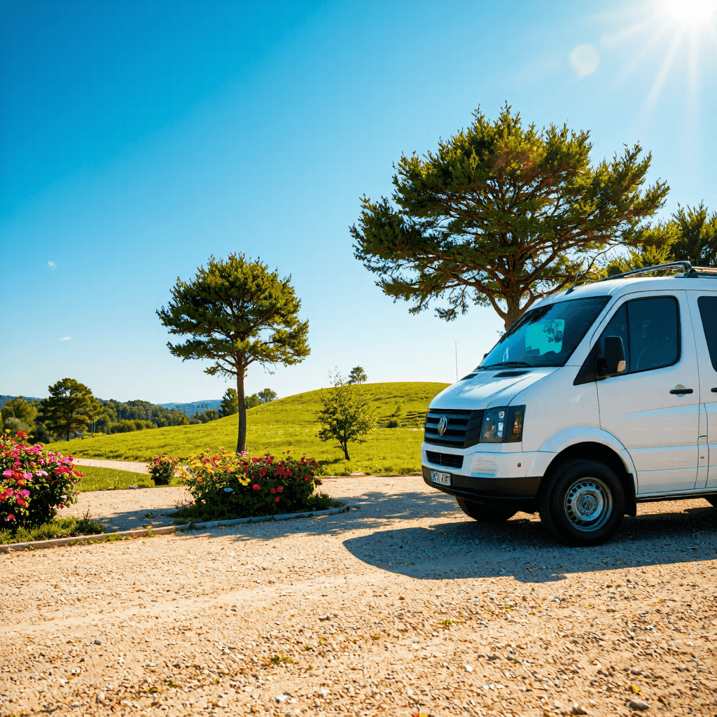 product photography of van