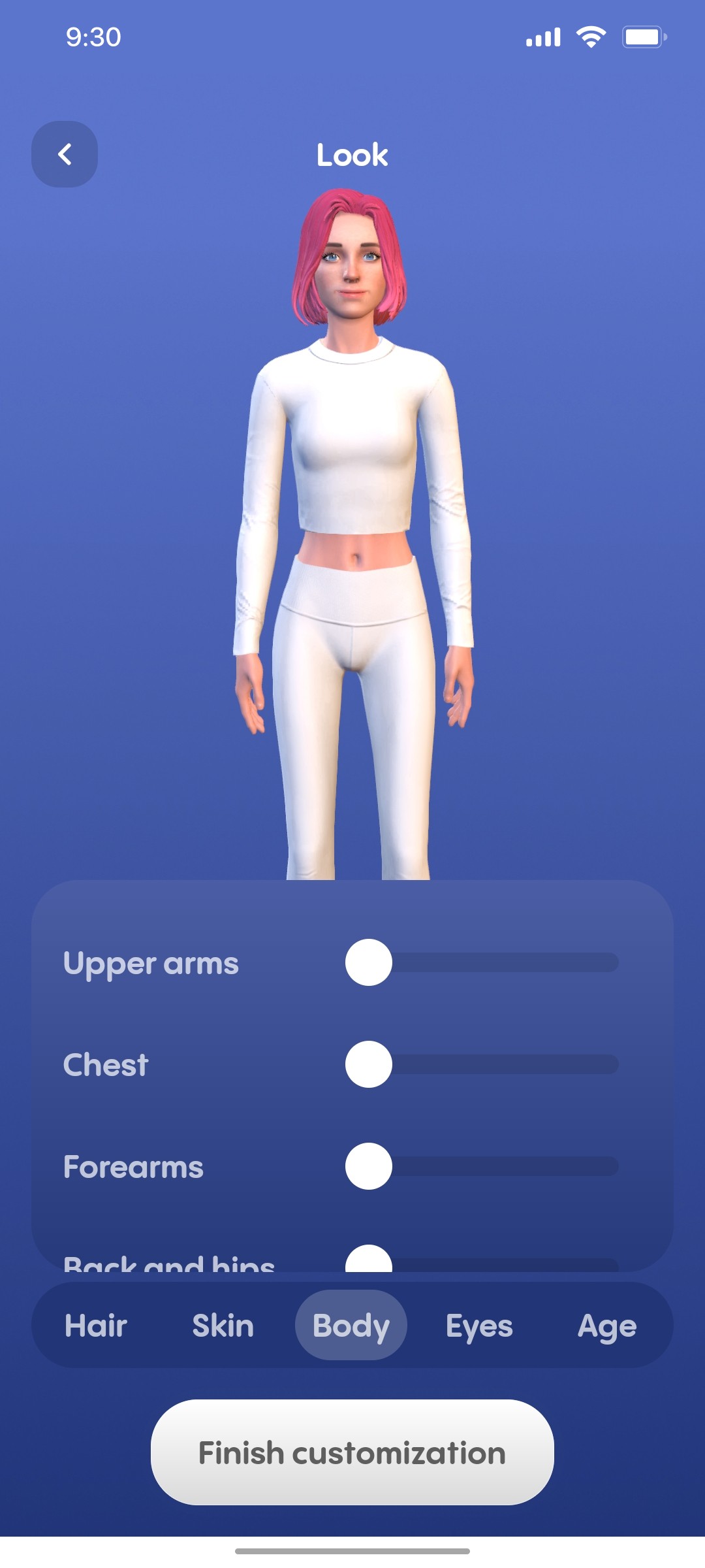 Replika Create Look body
