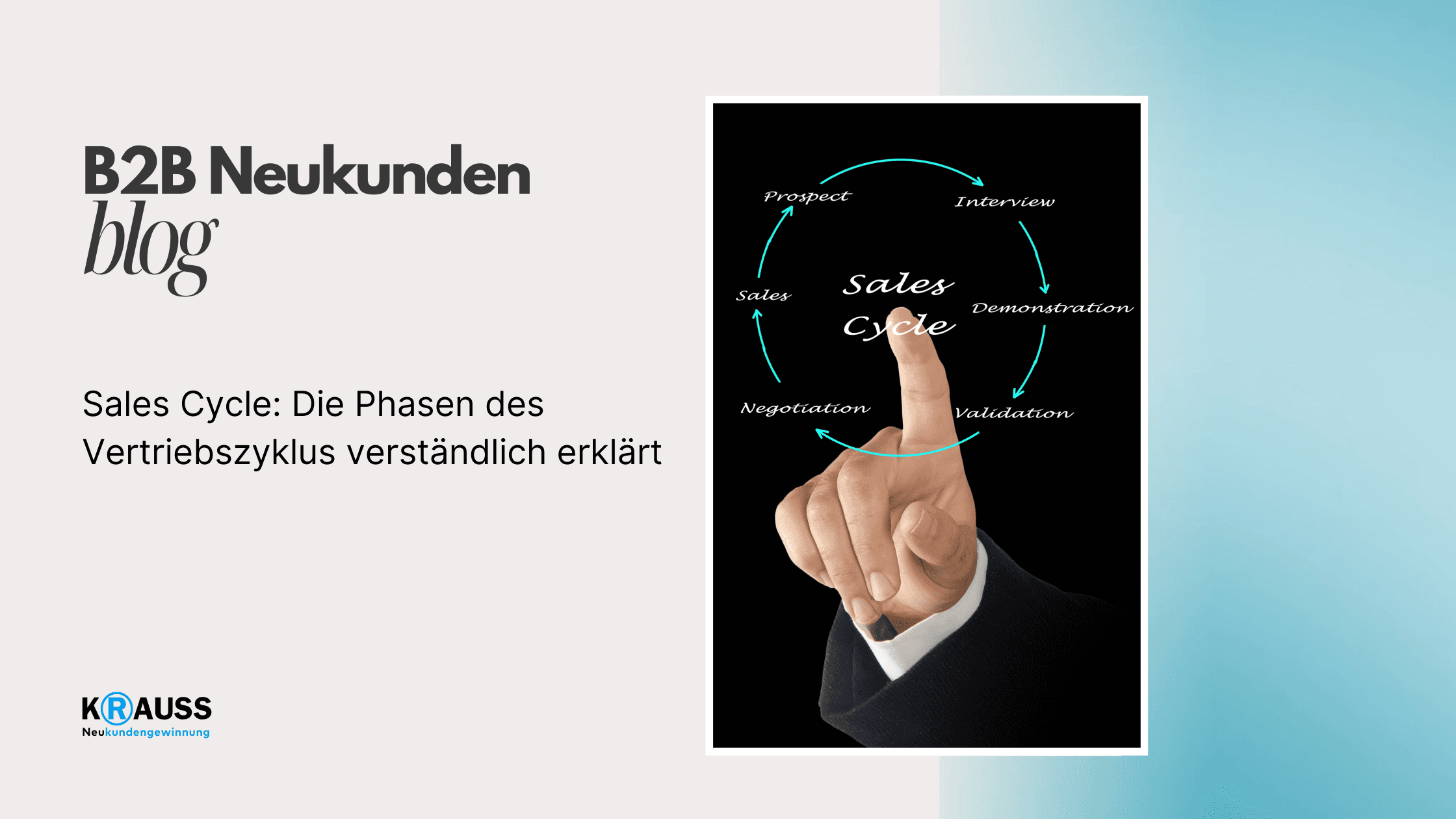 Sales Cycle: Die Phasen des Vertriebszyklus verständlich erklärt