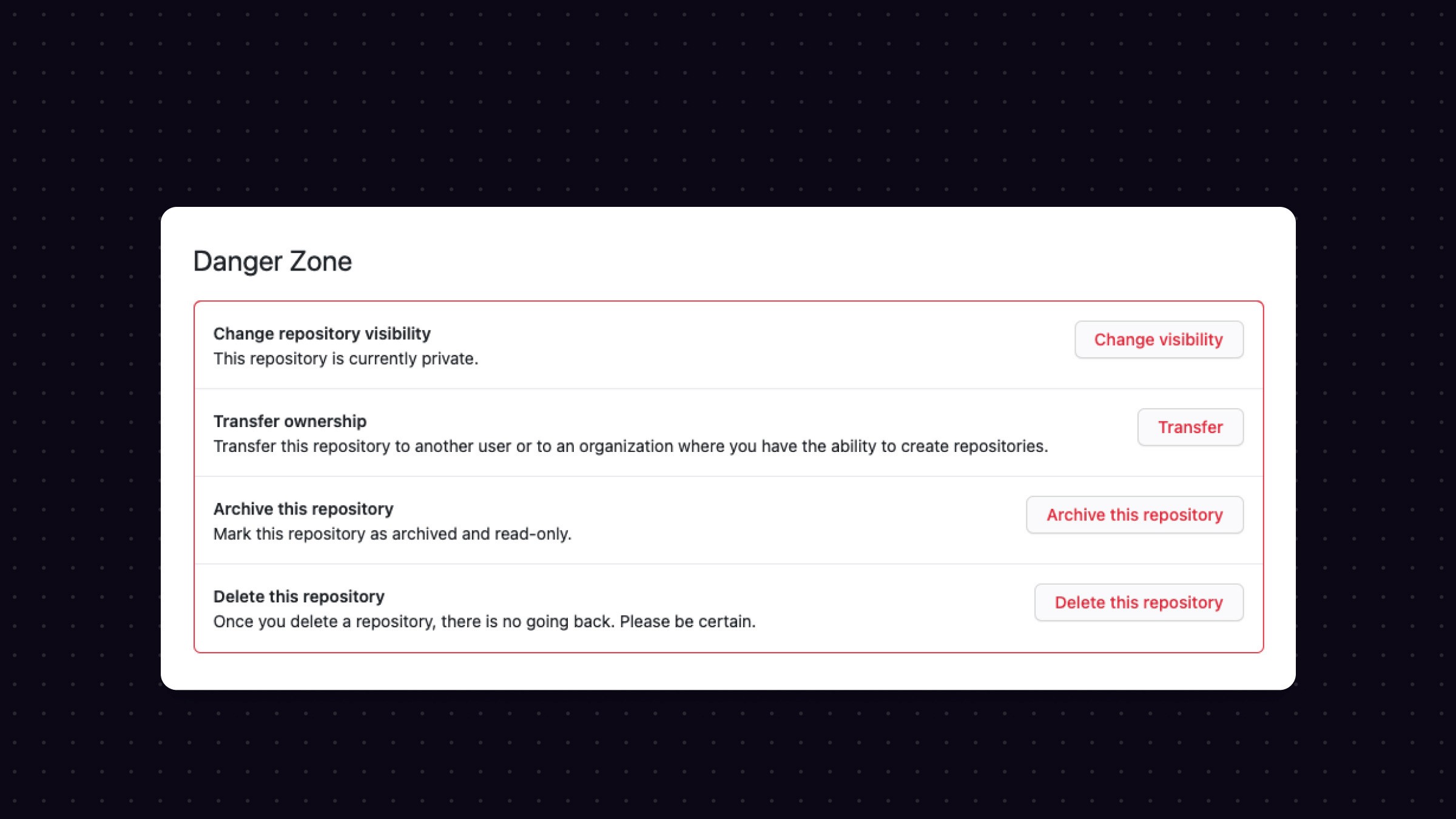 Use Red on Important Actions