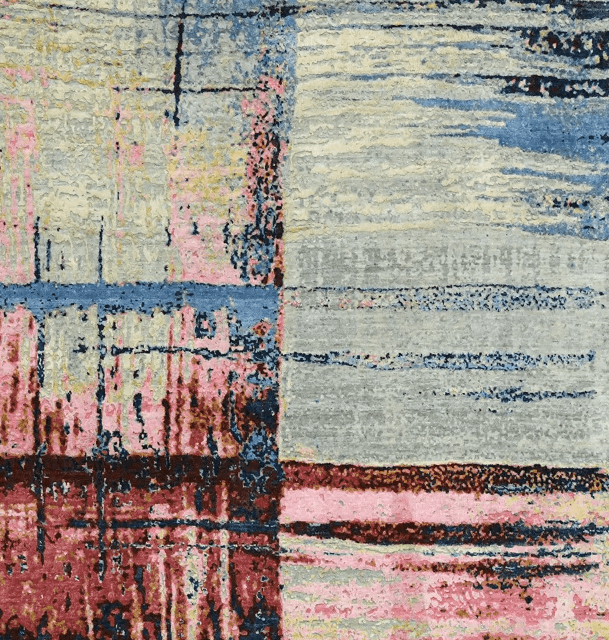 Dazzle 231 – rug in Wool-Silk Blend – Angan Living
