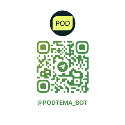 QR-код Телеграм-бота Подтемы