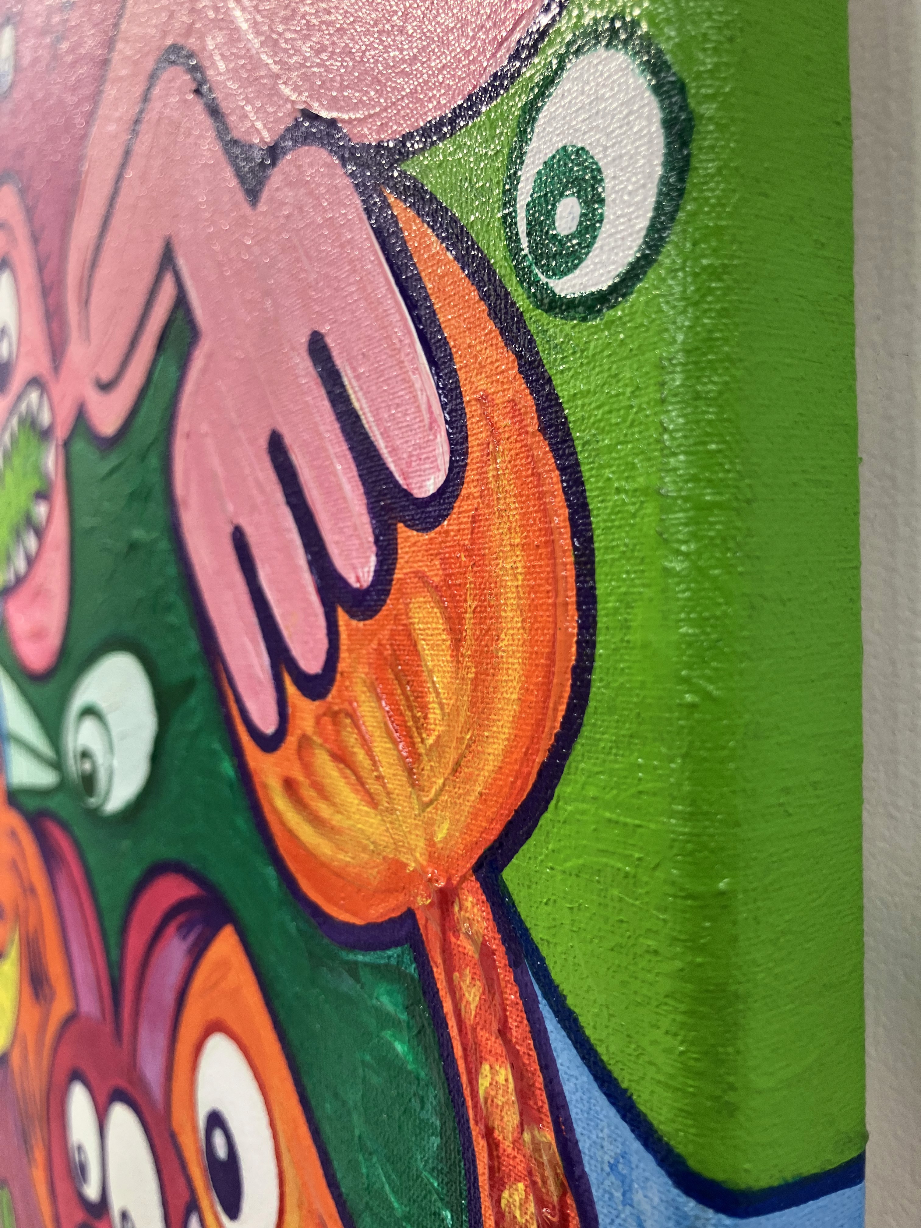 Frog in love? Frog in trouble! Human detail