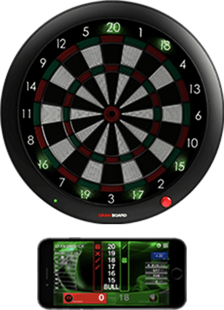 granboard 3s is the premium home soft tip dartboard with led lighting