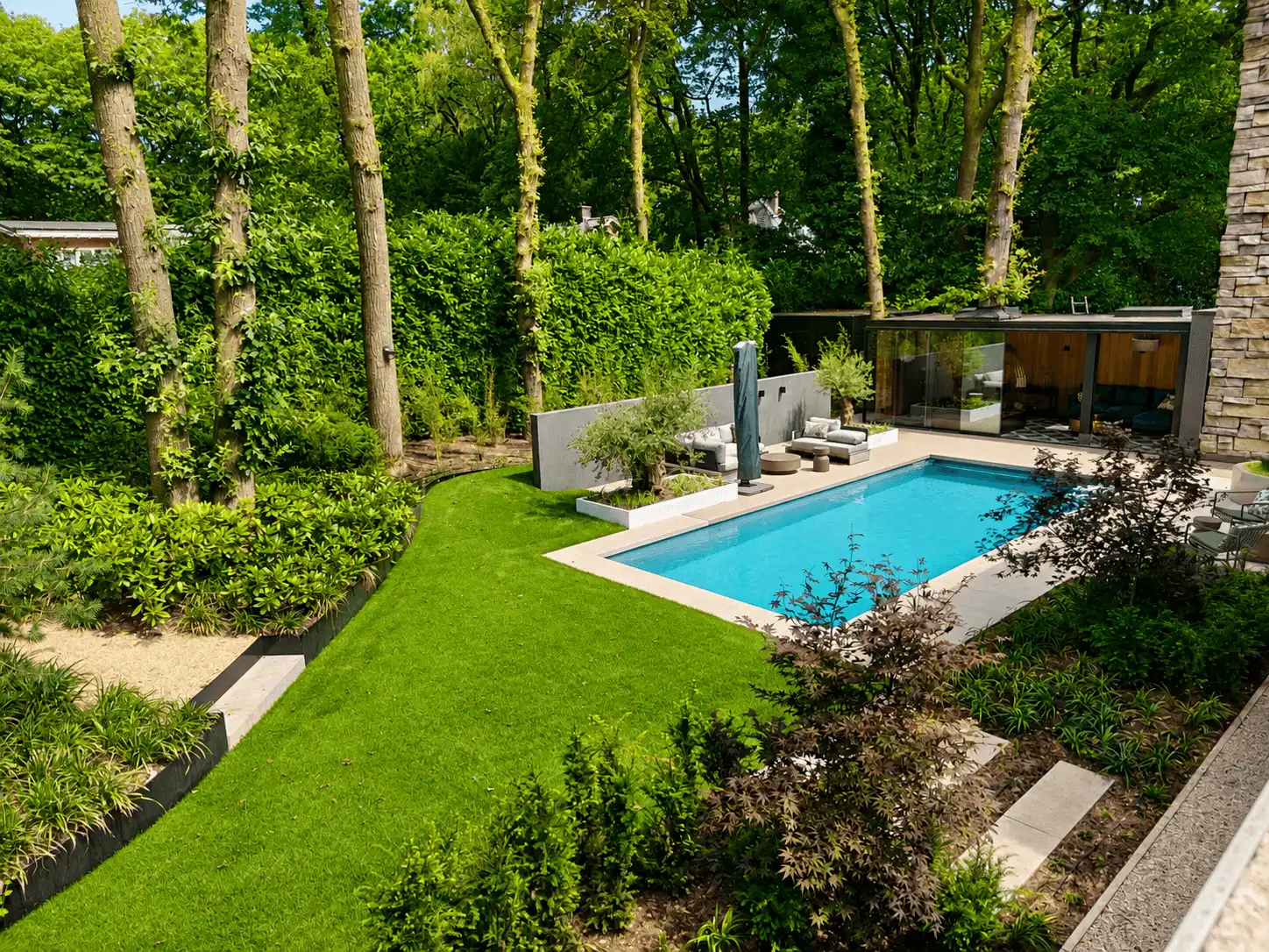 Luxe villatuinontwerp in Nijmegen door Hoveniersbedrijf Star Landscaping