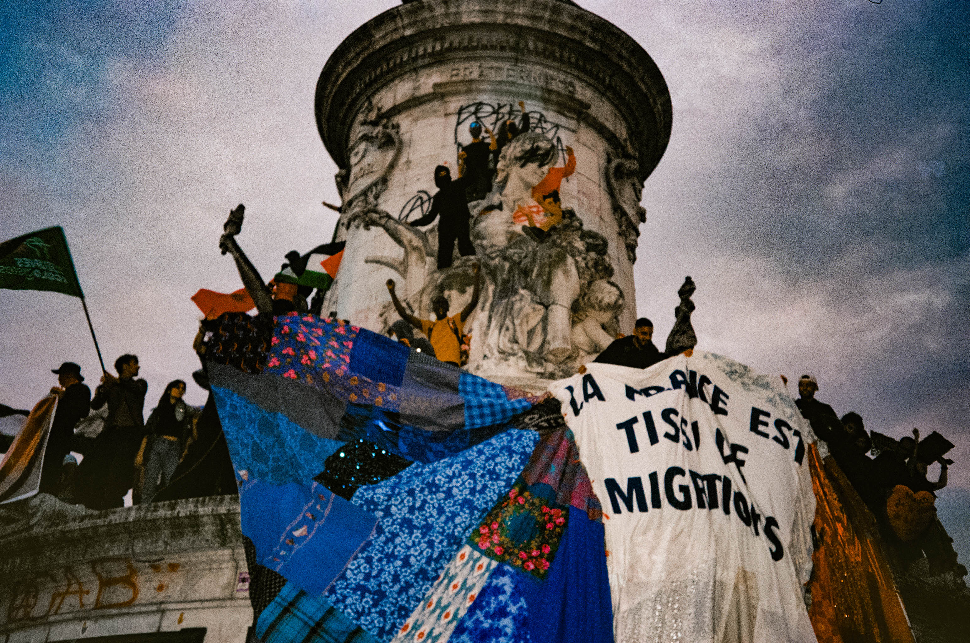 a woman holding an apple