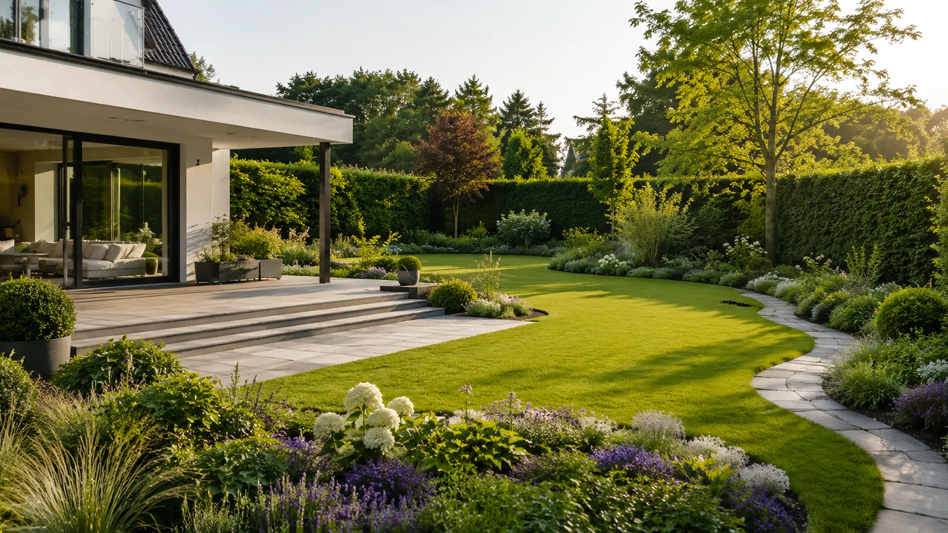 Garten- und Landschaftsbau Projektansicht