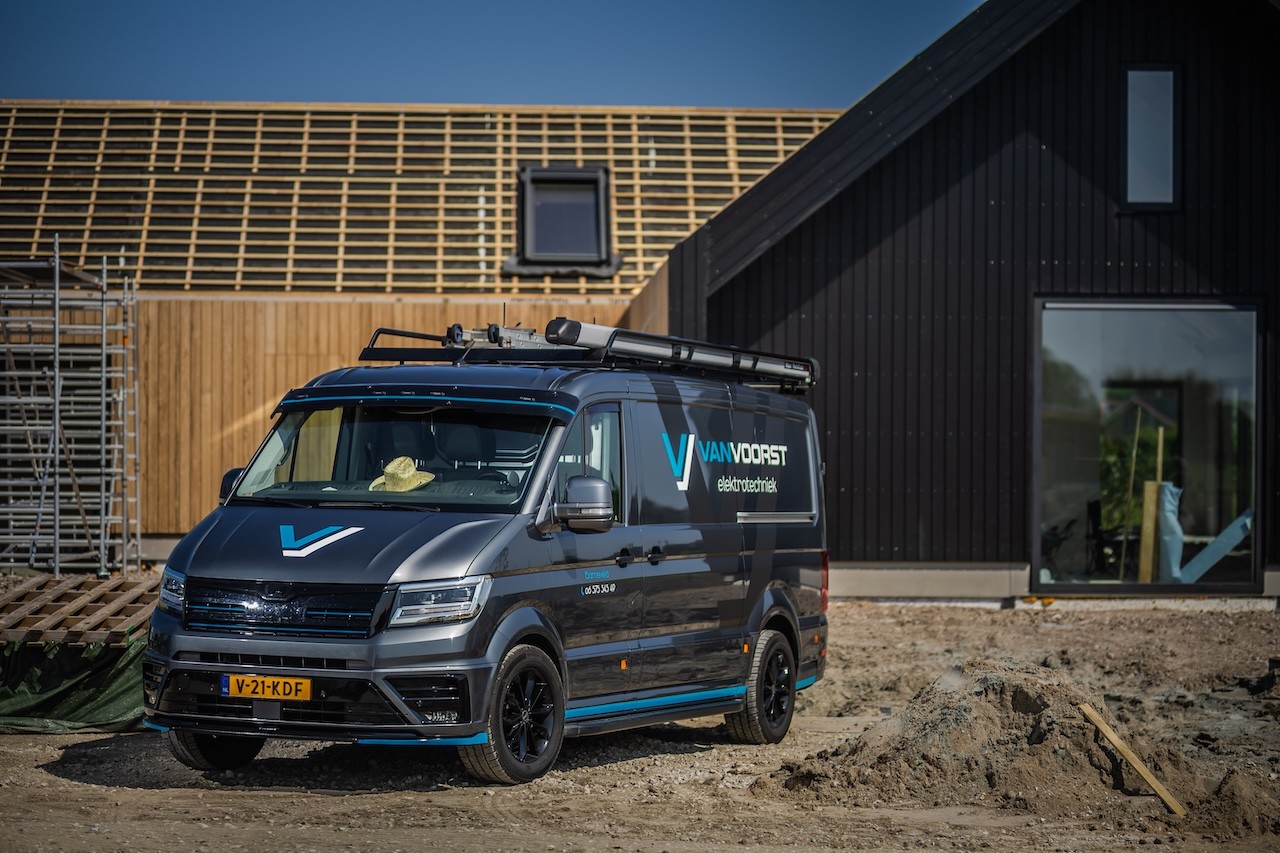 Servicebus van Van Voorst Elektrotechniek