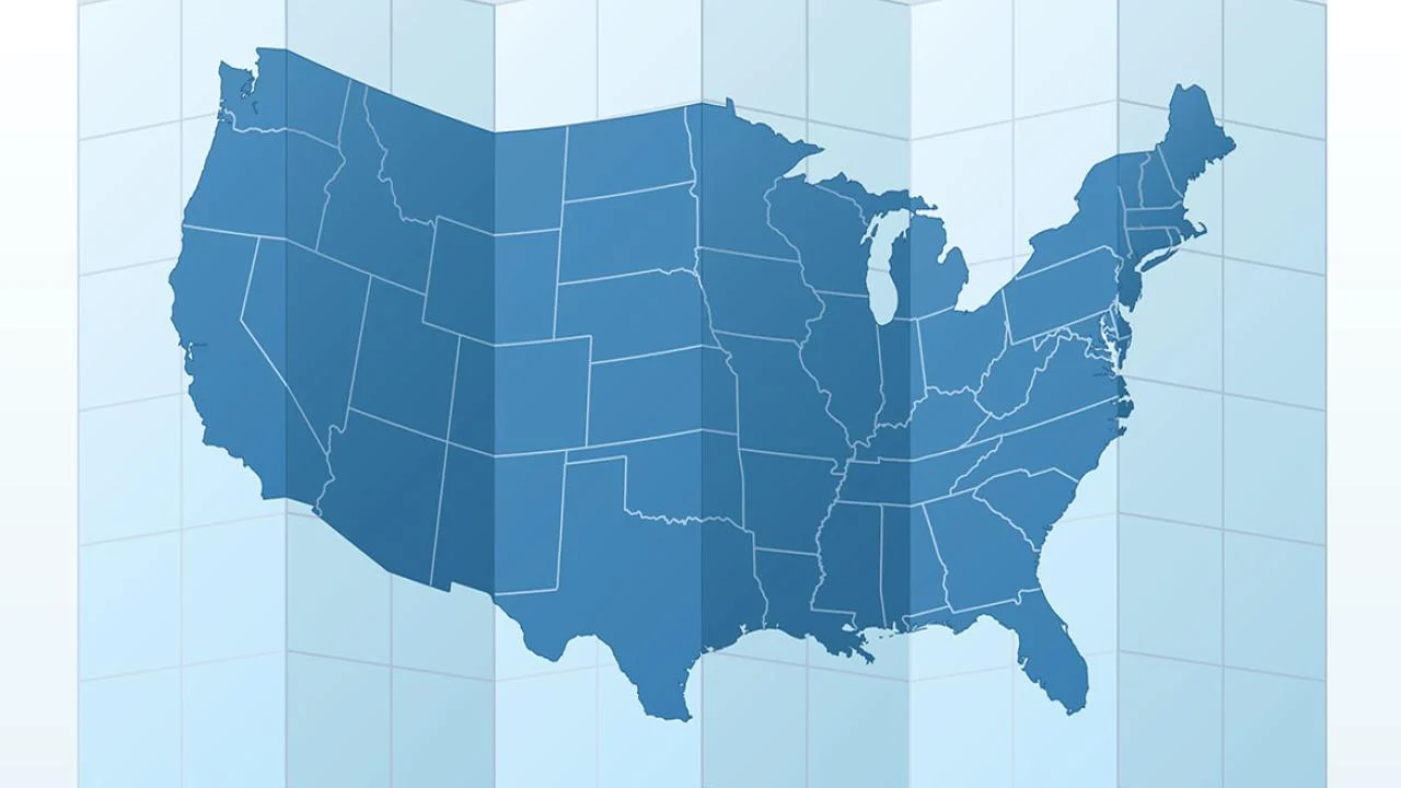 US map